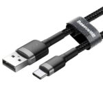 Kabel USB-C Baseus Cafule – szybkie ładowanie i transfer danych, idealny do domu, samochodu i awaryjnych sytuacji