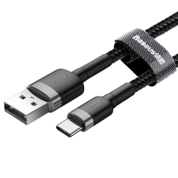 Kabel USB-C Baseus Cafule – szybkie ładowanie i transfer danych, idealny do domu, samochodu i awaryjnych sytuacji